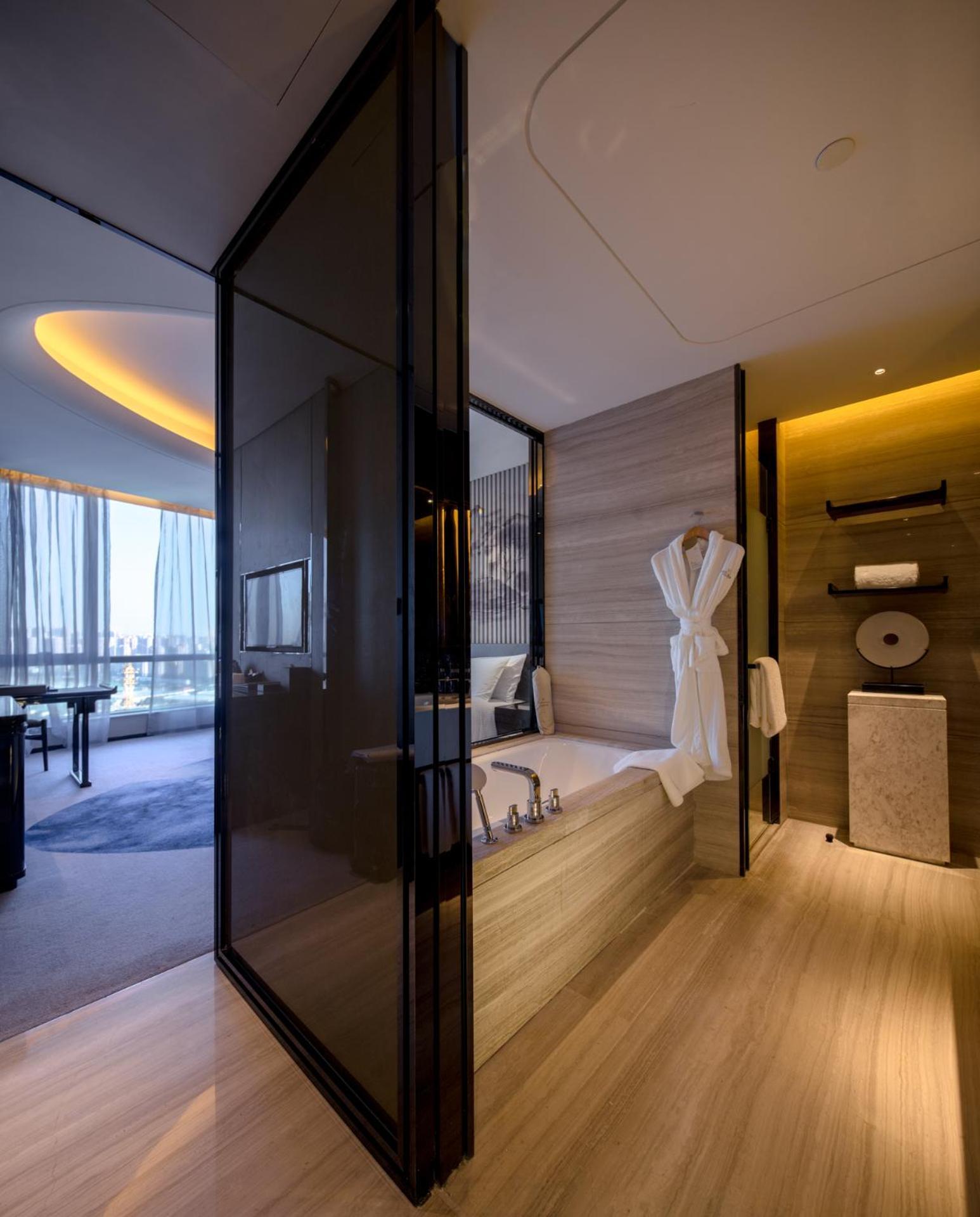 Wanda Realm Hotel Wuhu Eksteriør bilde