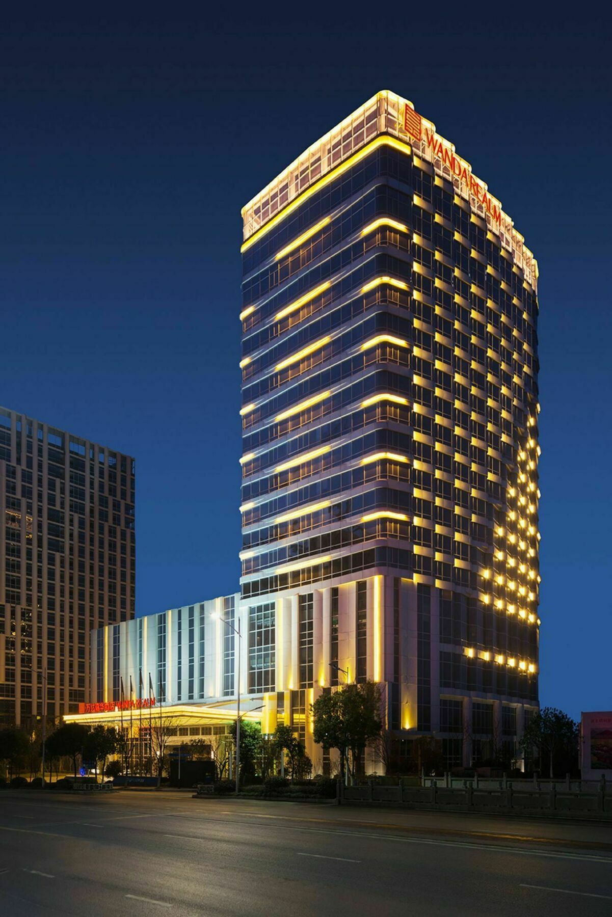 Wanda Realm Hotel Wuhu Eksteriør bilde
