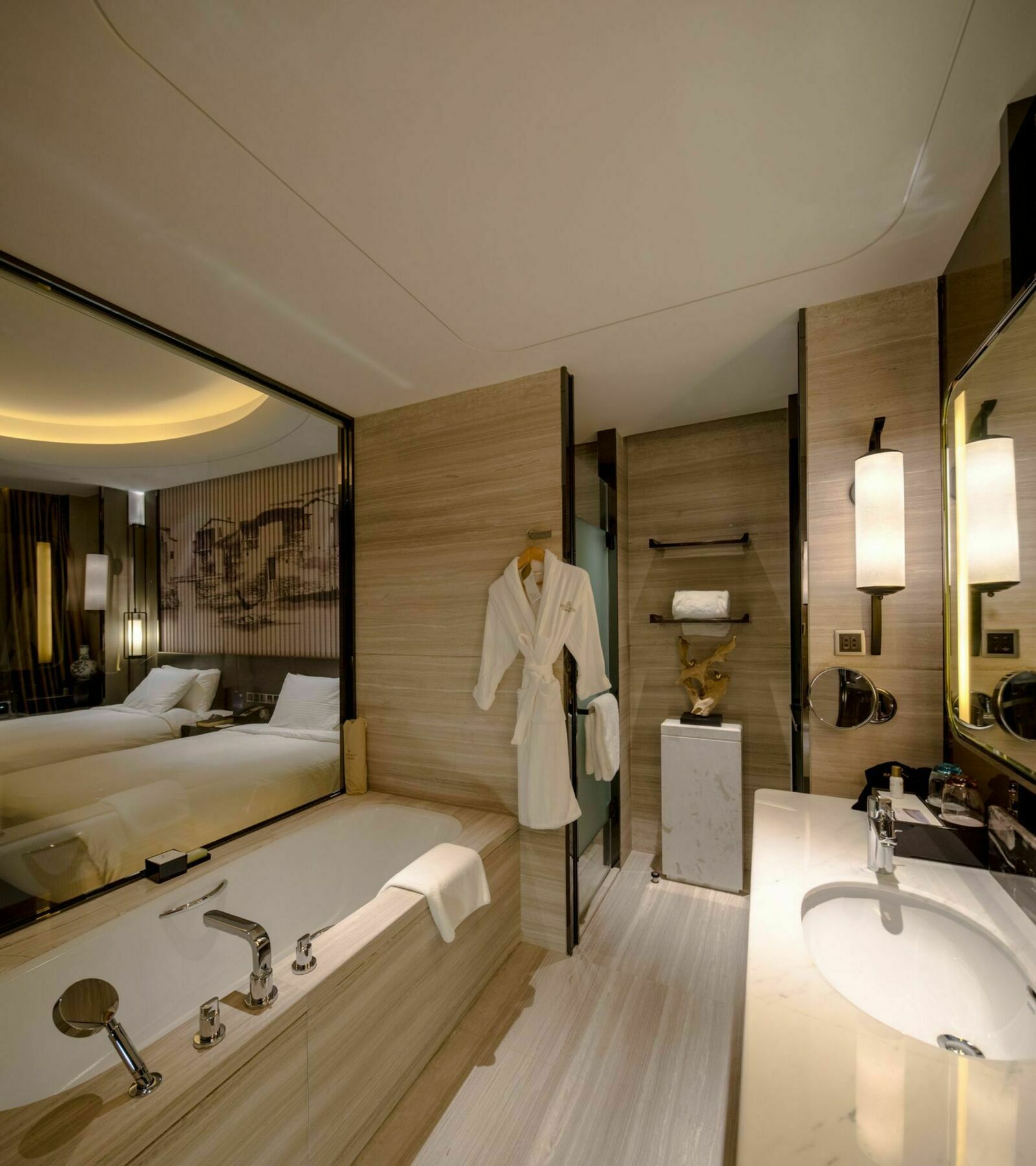 Wanda Realm Hotel Wuhu Eksteriør bilde